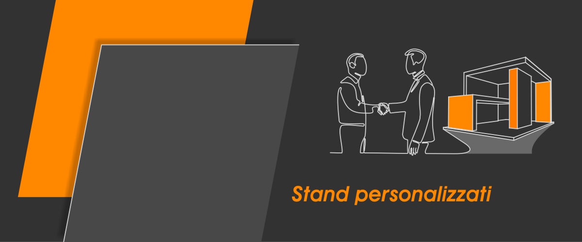 L'immagine illustra simbolicamente il risultato del servizio di progettazione e realizzazione stand personalizzati offerto da Diquadro ai propri clienti che cercano una soluzione per allestire il proprio stand in modo da distinguersi